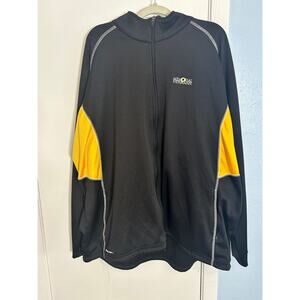 Memorial Hermann Logo Jacket Unisex 3XL Black Yellow Nurse Doctor Houston TX